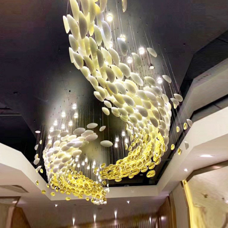 杭州玻璃艺术吊灯